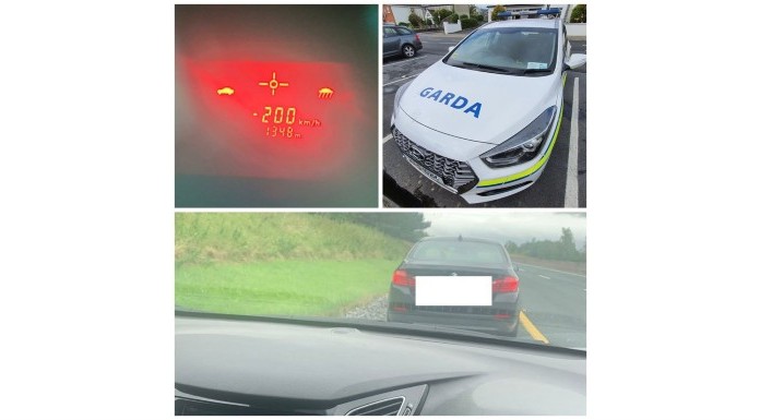 Motorist caught at 200kph on M8 near Cahir