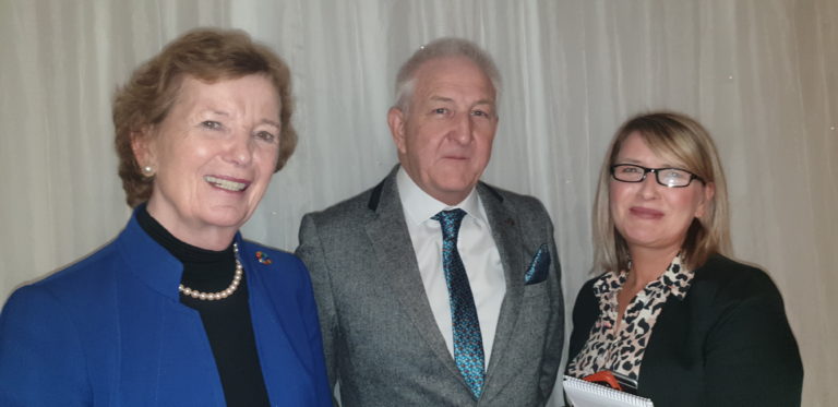 Mary Robinson honoured by Tipperary award