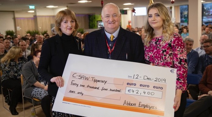 Abbott employees in Clonmel raise €160,000 for local charities since 2017