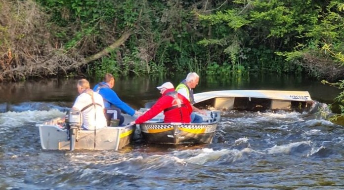 Stolen boat recovered near Carrick-on-Suir