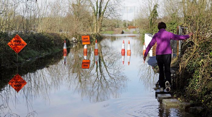 Road closures in Tipp following weekend flooding