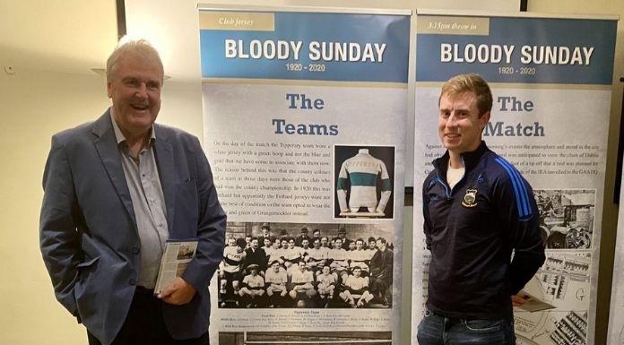 Special display on show at Semple Stadium to mark 101st anniversary of Bloody Sunday