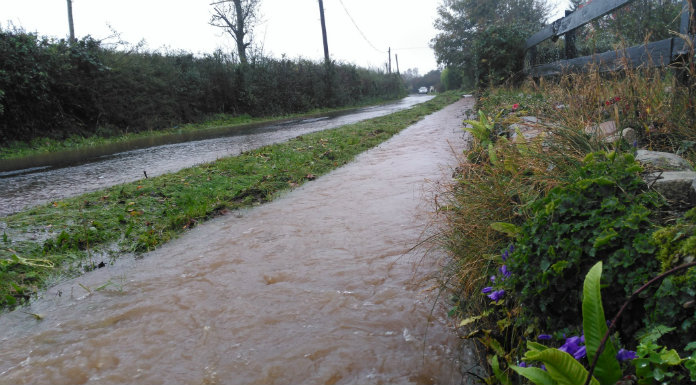 Flood warning in place for many parts