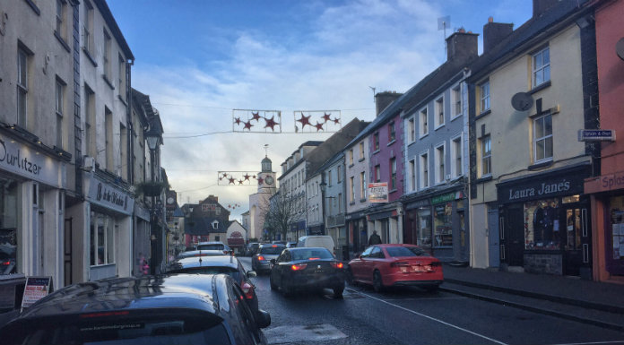 Christmas Lights up Nenagh and Carrick on Suir