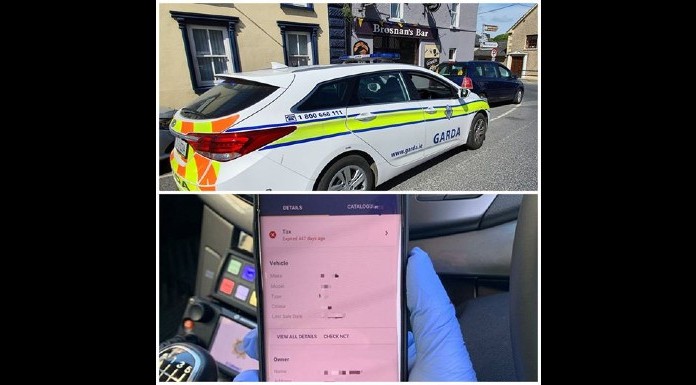 Car seized by Gardaí in Cashel