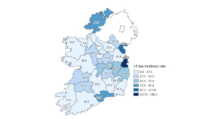 Tipp Covid rate lowest in the country