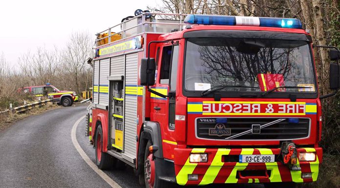 Fire Services at Scene of Blaze in Cahir