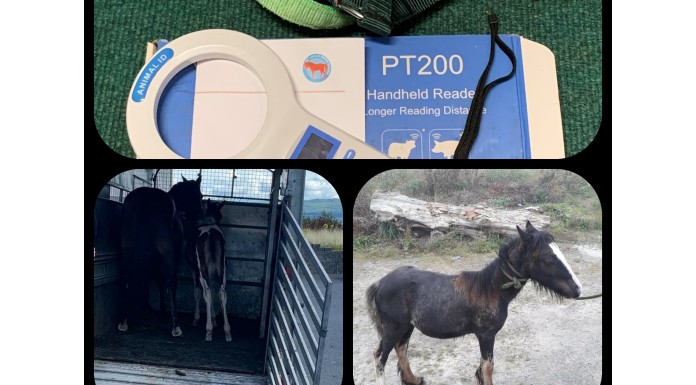 Horse micro-chip scanner and other equipment donated to Clonmel Garda Station