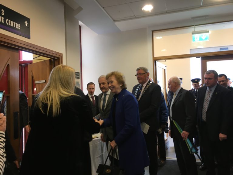 Mary Robinson received Tipperary Peace Award