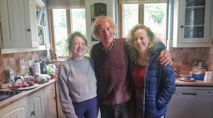 Jim o' the Mill's - L-R: Erin Ryan, Jim Ryan, Greta Ryan | Photo (c) Tipp FM/MaryAnn Vaughan