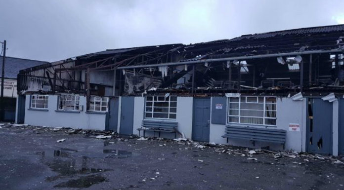 Fire at Carrick on Suir mart causes extensive damage