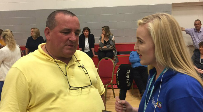 Tipp election candidate Martin Browne calling on Irish unity