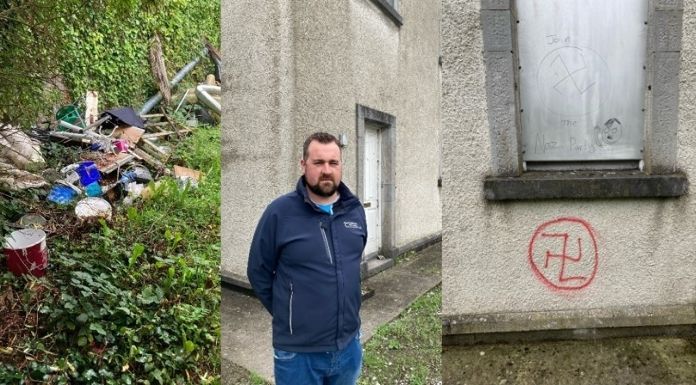 Nazi graffiti shocks residents in Tipperary Town