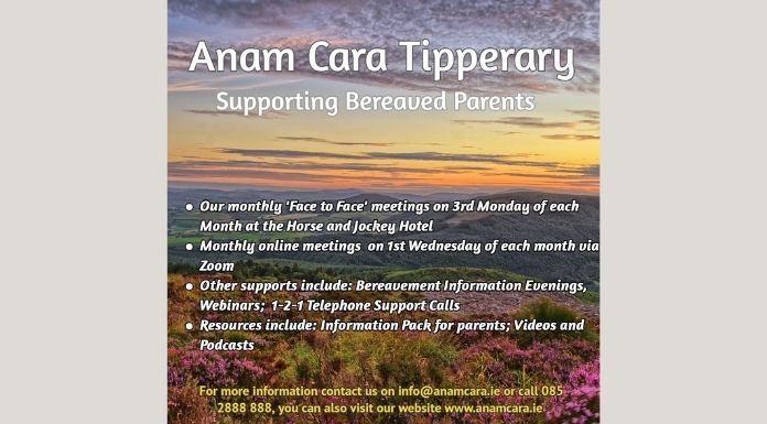 In-person Tipperary bereavement service back in action