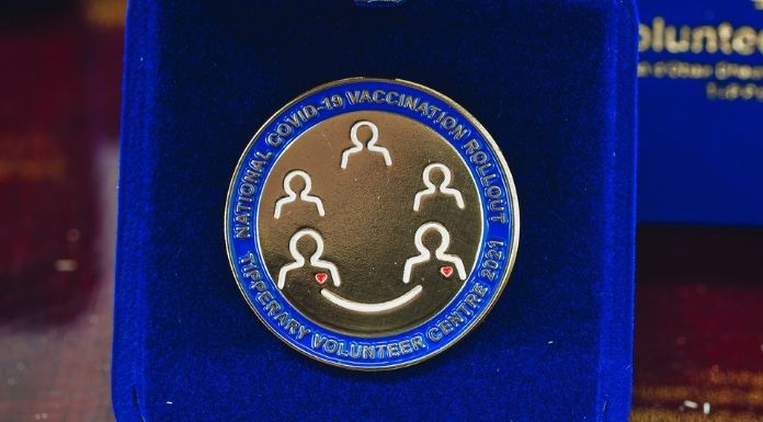 Nenagh volunteers recognised for contribution to vaccine roll out