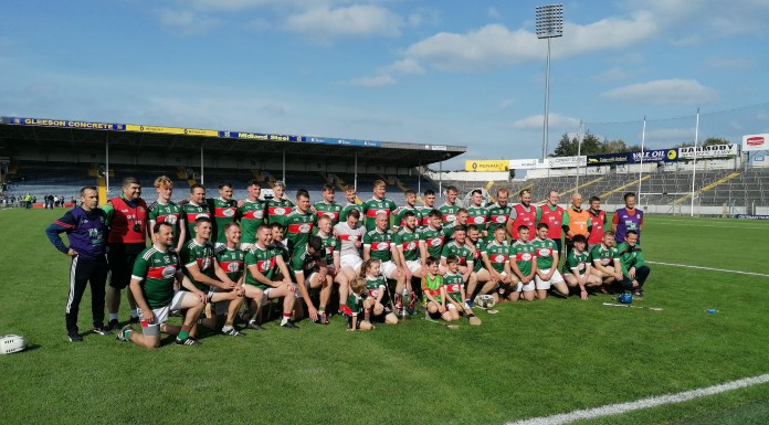 Mullinahone's Séamus Ó Riain Cup-winning team 2020 | Photo (c) Tipp FM/Michael Brophy