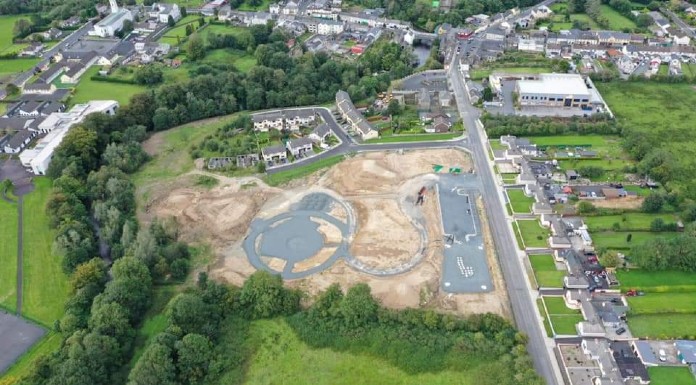 Pleasing progress being made on Newport Town Park construction