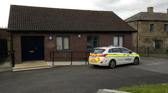 Newport Garda Station damaged