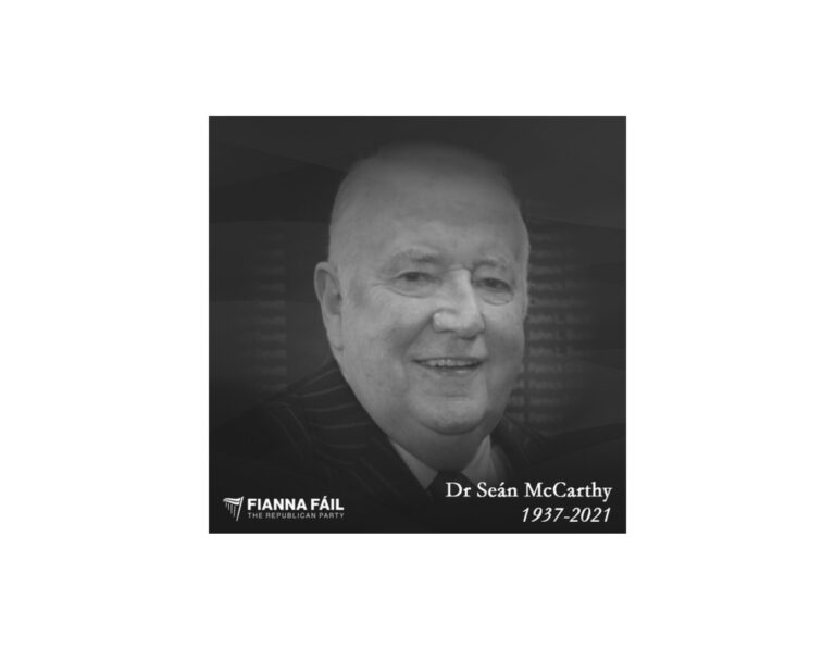 Tributes for the late Dr Seán McCarthy