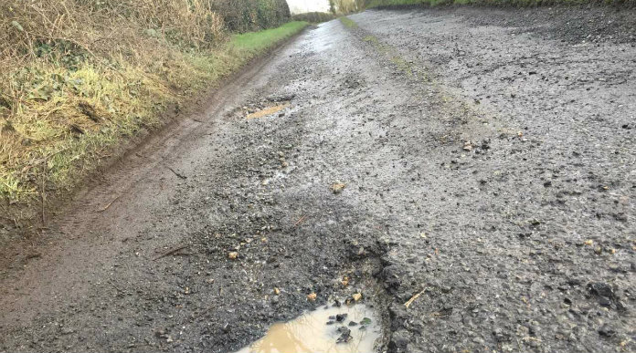 Protest held in Terryglass over condition of roads