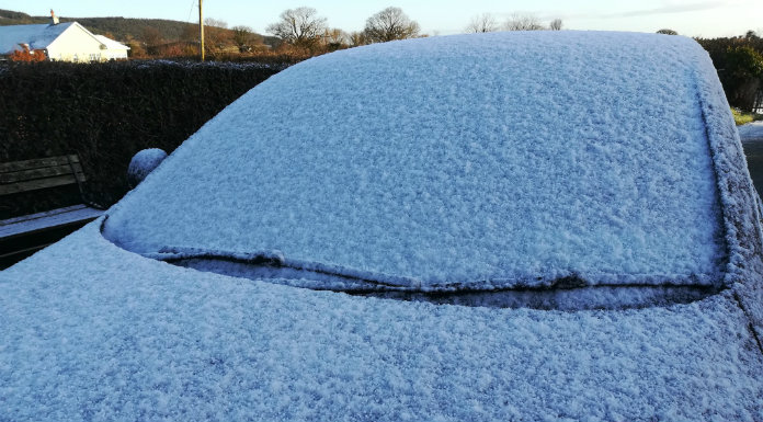 Snow and ice forecast for Tipperary