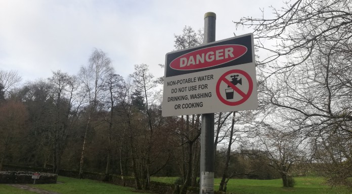 Sign at St Patrick's Well, Clonmel | Photo (c) Tipp FM