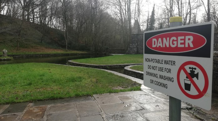 St Patrick’s Well Committee question signs at holy site