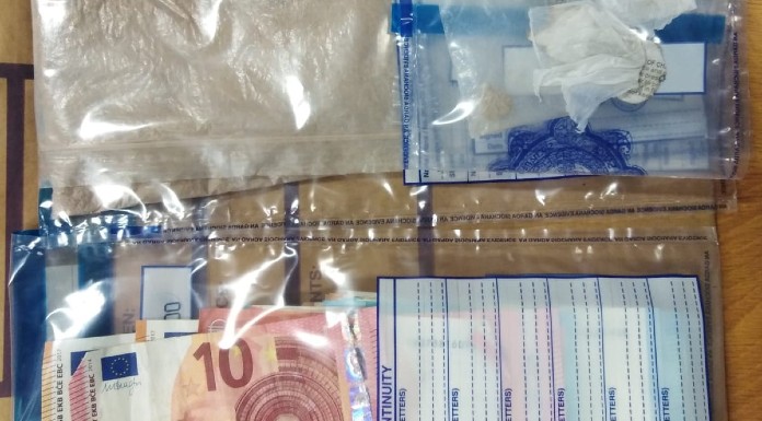 Arrest made after large cash and drugs seizure in Clonmel