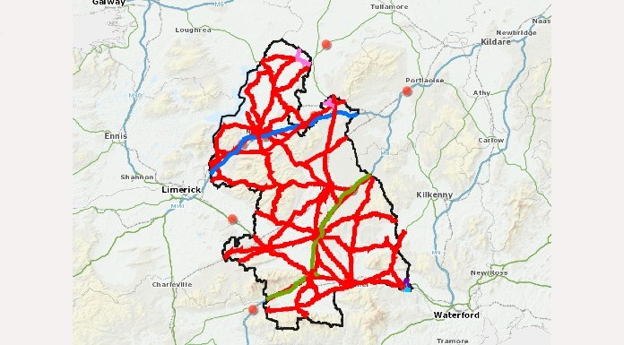 Council salting 1,000 kilometres of roads in Tipperary each night