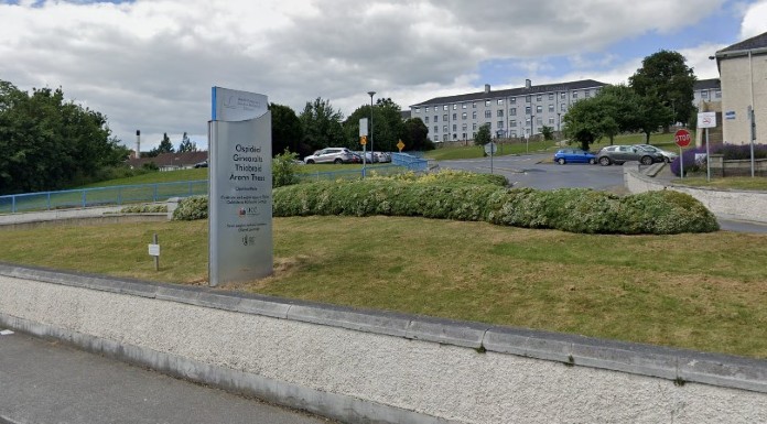 Visiting restrictions at a ward in Tipperary University Hospital