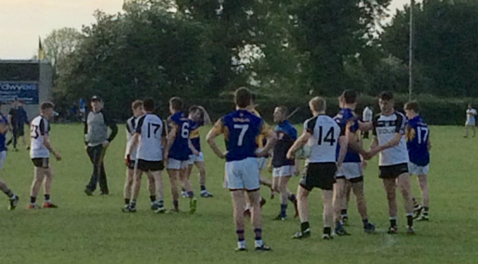 West Senior football semi final this evening