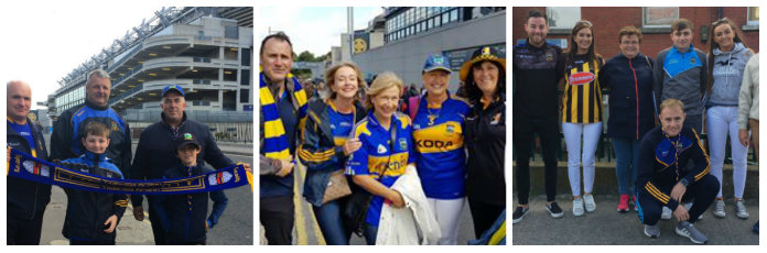 Sea of blue & Gold for All Ireland Final