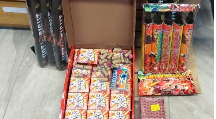 Garda crackdown on illegal fireworks