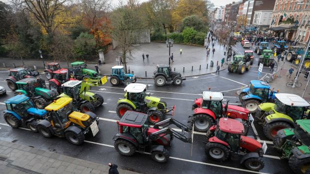 Cahir and Nenagh will Stage Farmer Protests Today