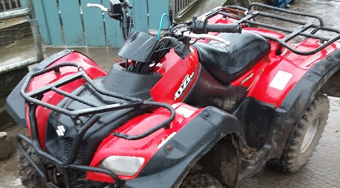 Quad stolen in Clonmel