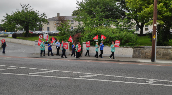 Support staff strike continues at STGH & UHL